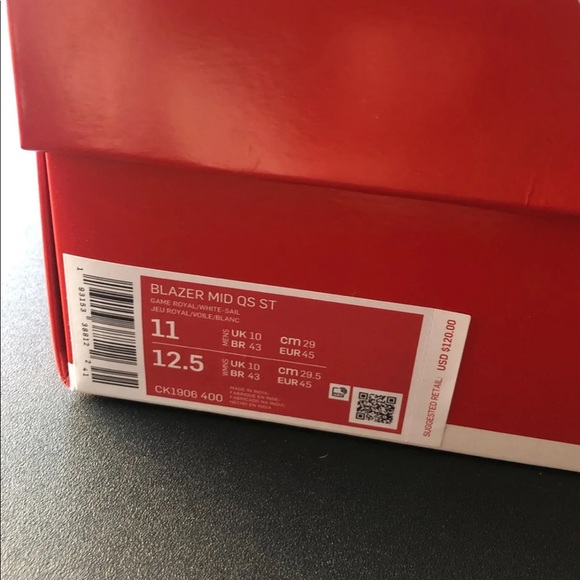 Stranger Things Nike Blazer Mid Fourth of July 11 - Picture 6 of 7